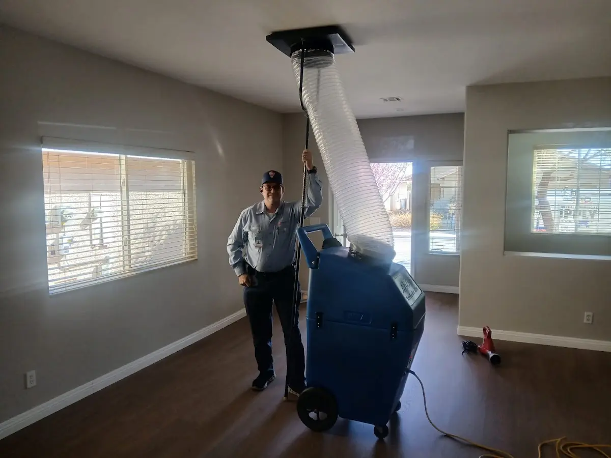 Professional Dryer Vent Cleaning work inside a Applewood home